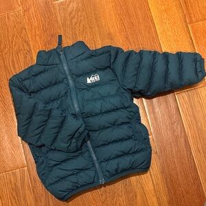 REI Co-op Kids' Puffer Jacket in Deep Teal 3T